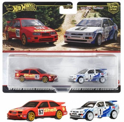 Hot Wheels - Car Culture - '87 Ford Sierra Cosworth & '93 Ford Escort RS Cosworth