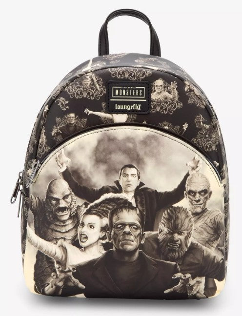 Loungefly - Universal Monsters Mini Backpack