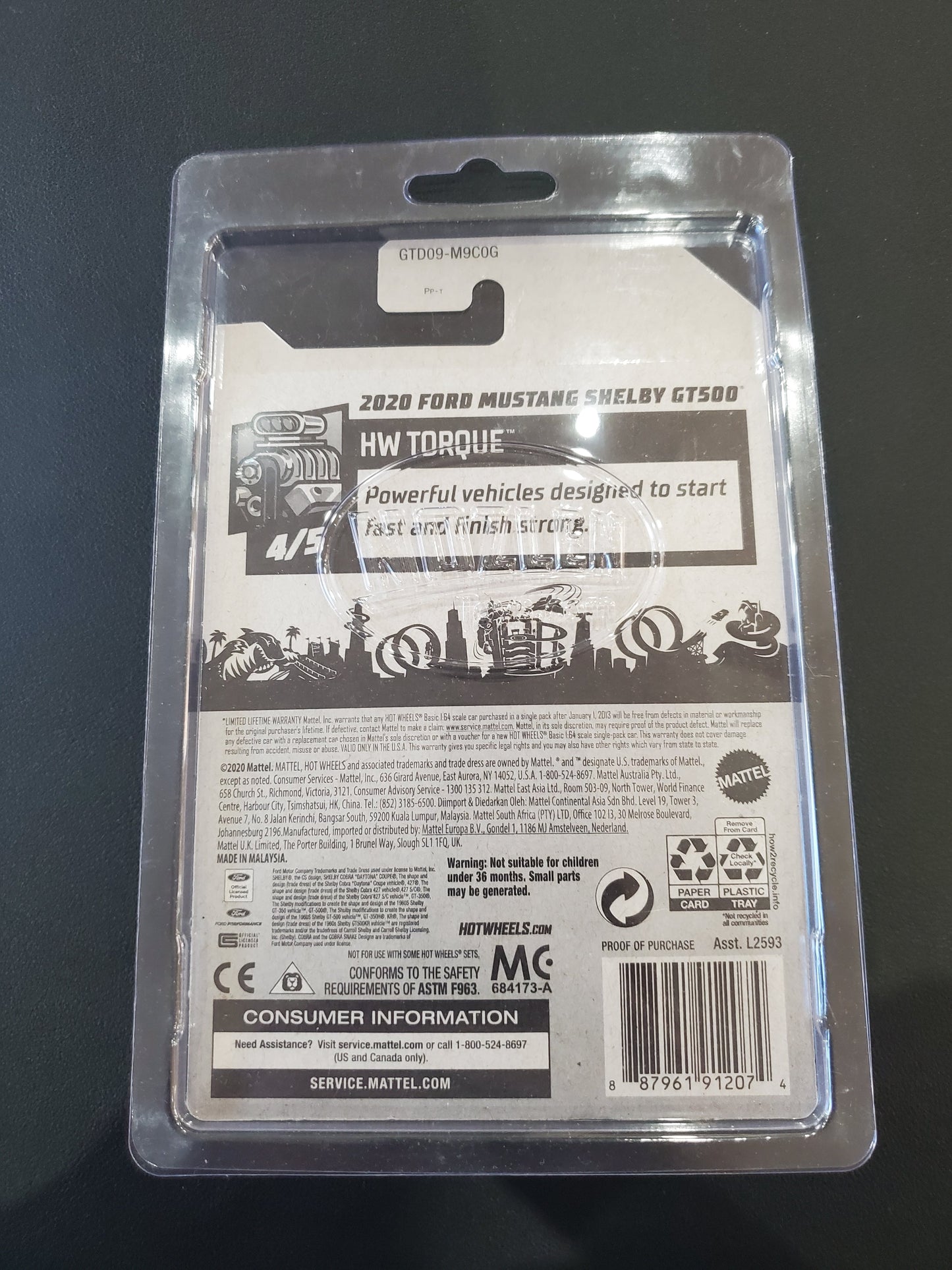 Hot Wheels - STH 2020 Ford Mustang Shelby GT500