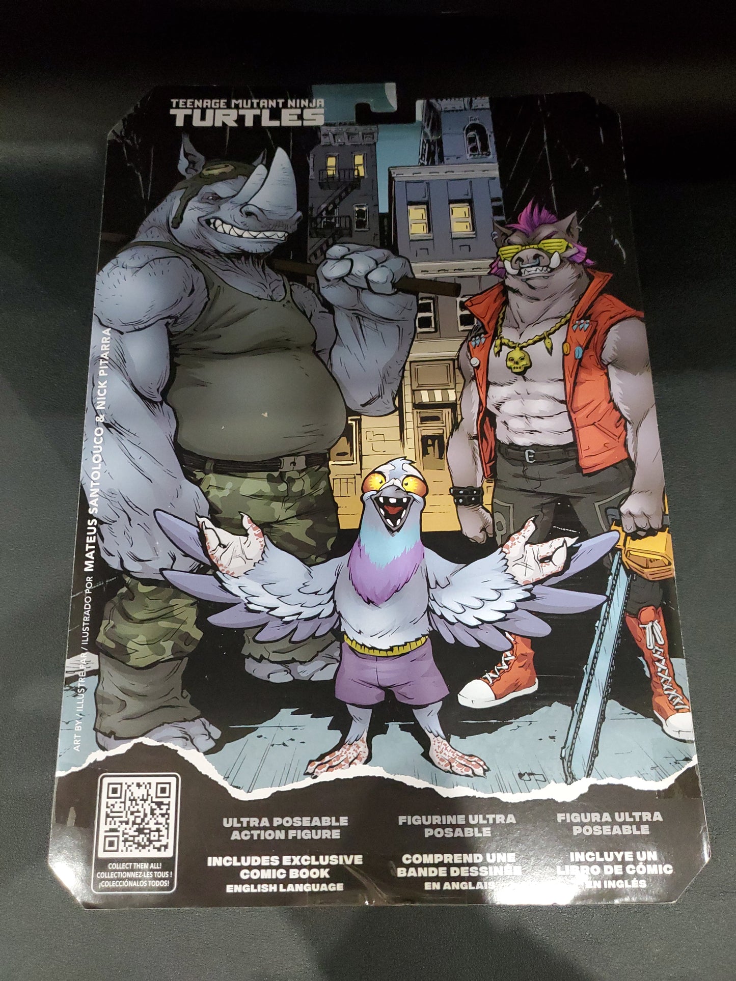 McFarlane Toys - TMNT Page Punchers - Rocksteady