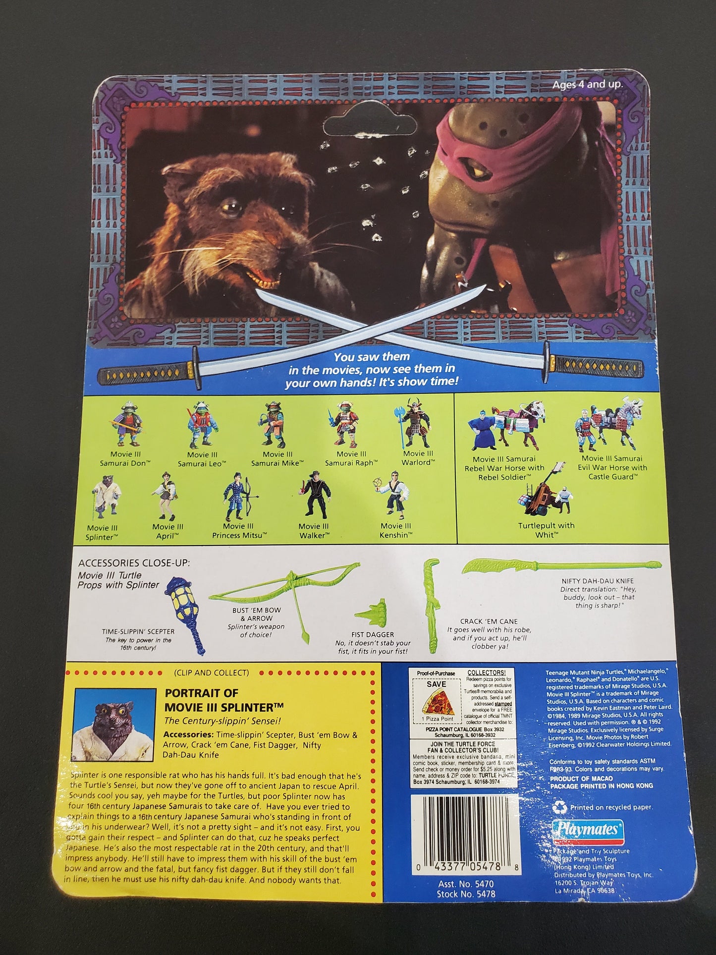 TMNT Movie III - Splinter 1992