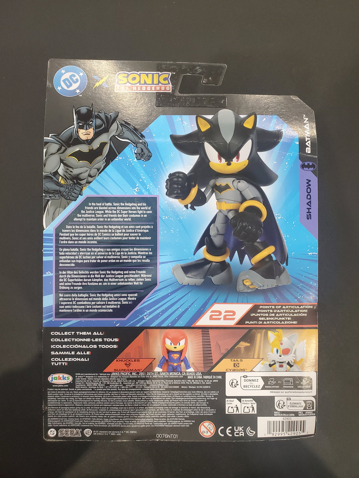 DC x Sonic The Hedgehog - Shadow Batman