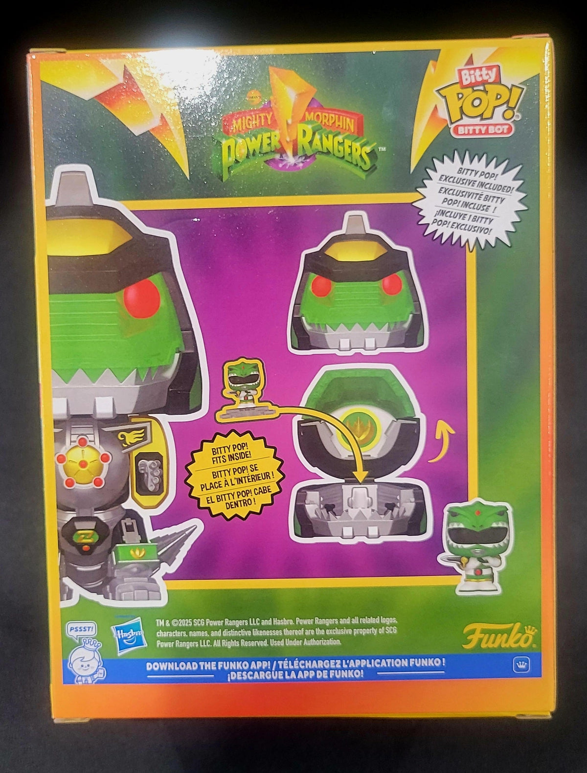 Funko - Mighty Morphin Power Rangers - Dragonzord with Green Ranger