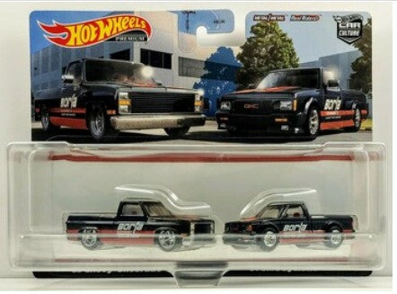 Hot Wheels - Car Culture - '83 Chevy Silverado & '91 GMC Syclone