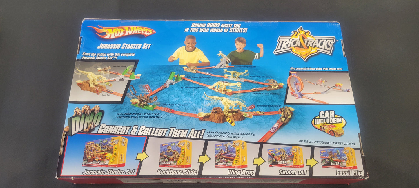 Hot Wheels - Trick Tracks - Dino Jurassic Starter Set