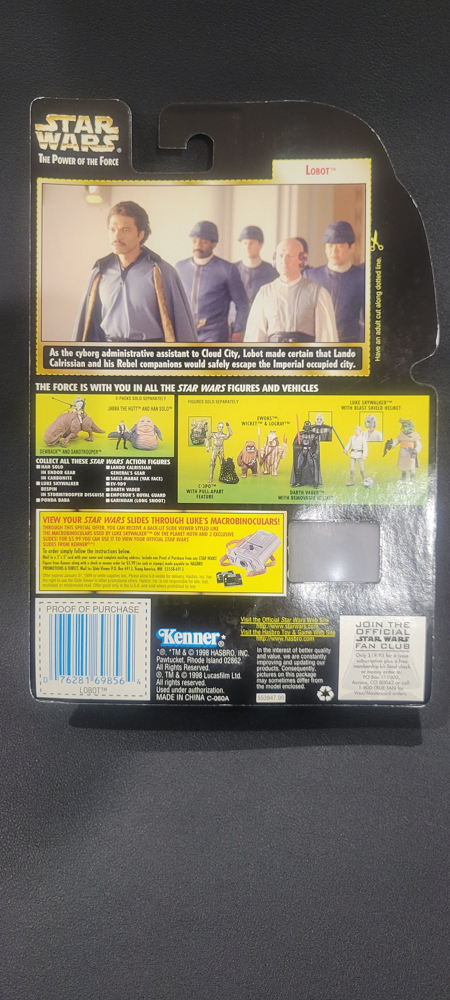 Star Wars - Lobot with Blaster Pistol and Transmitter