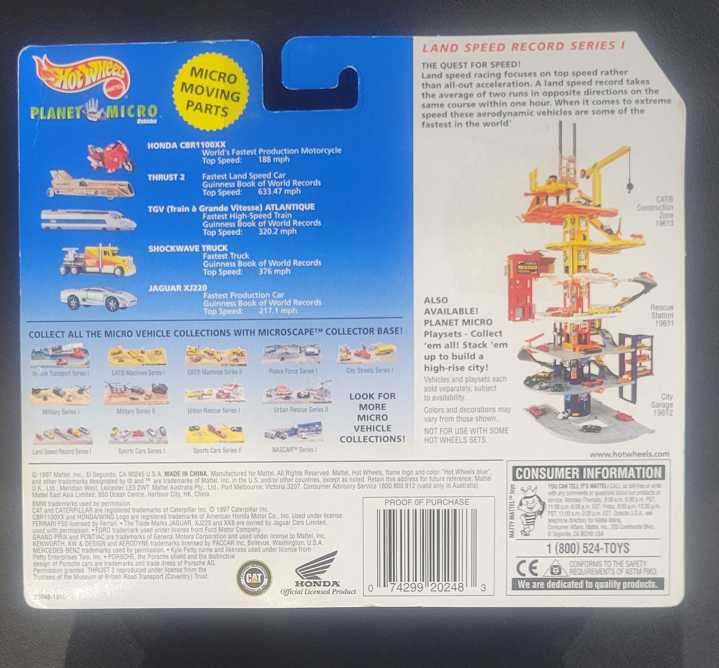 Hot Wheels - Gold Planet Micro - Special Collector Edition Series 3