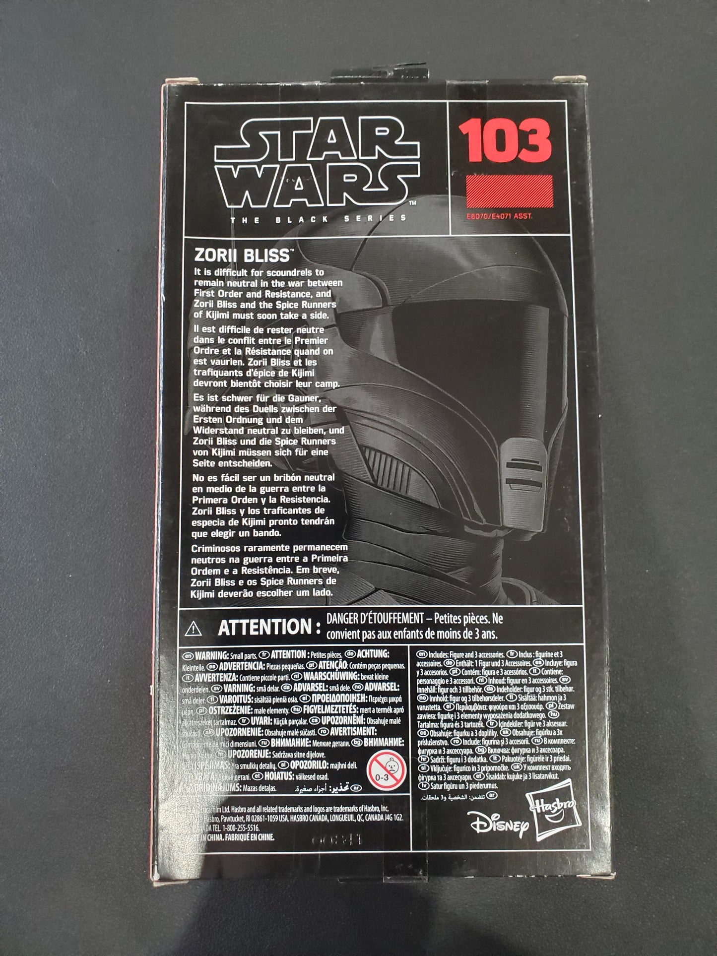 Star Wars - The Black Series - Zorii Bliss