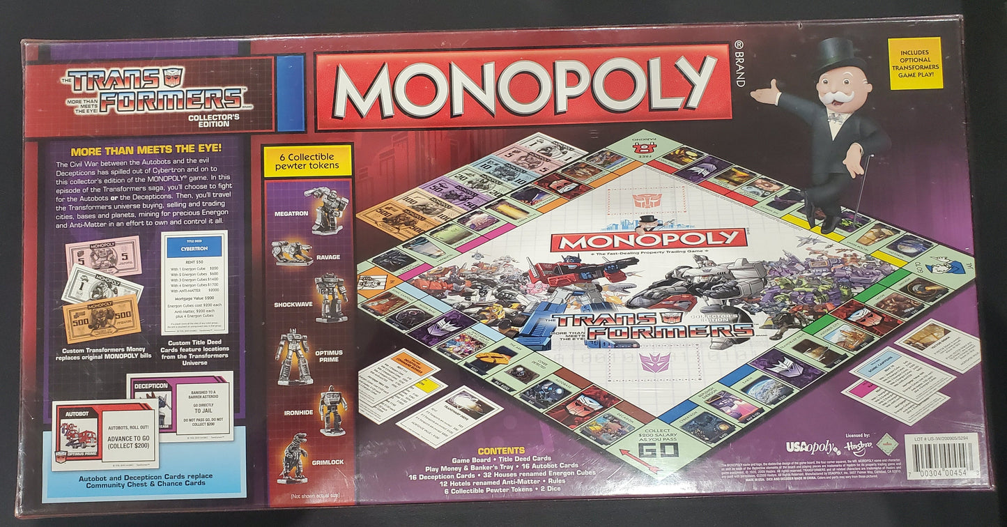 Transformers - Monopoly