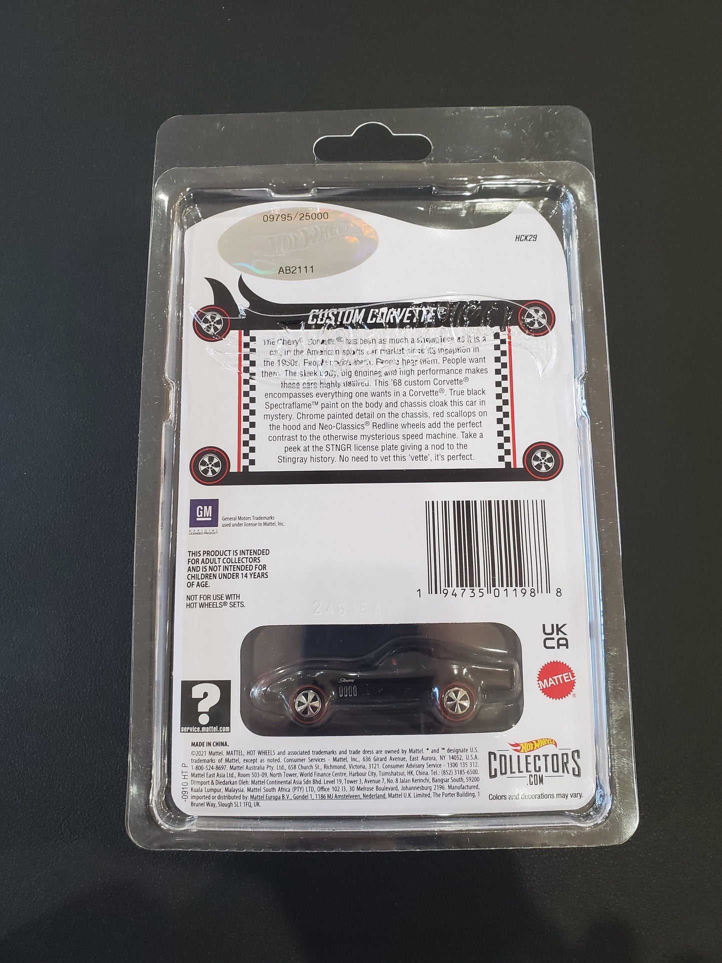 Hot Wheels - RLC Custom Corvette