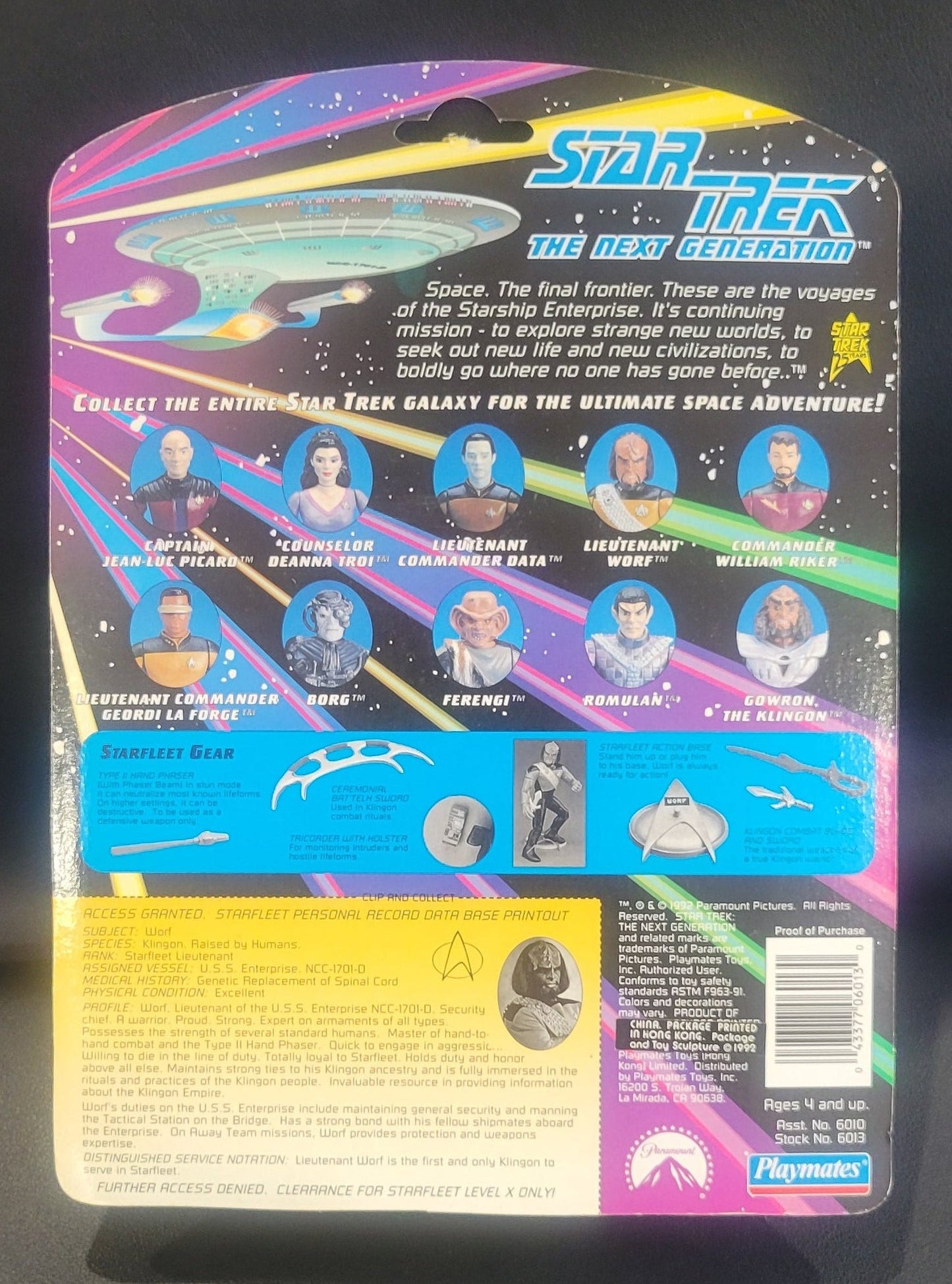 Star Trek - The Next Generation - Lieutenant Worf