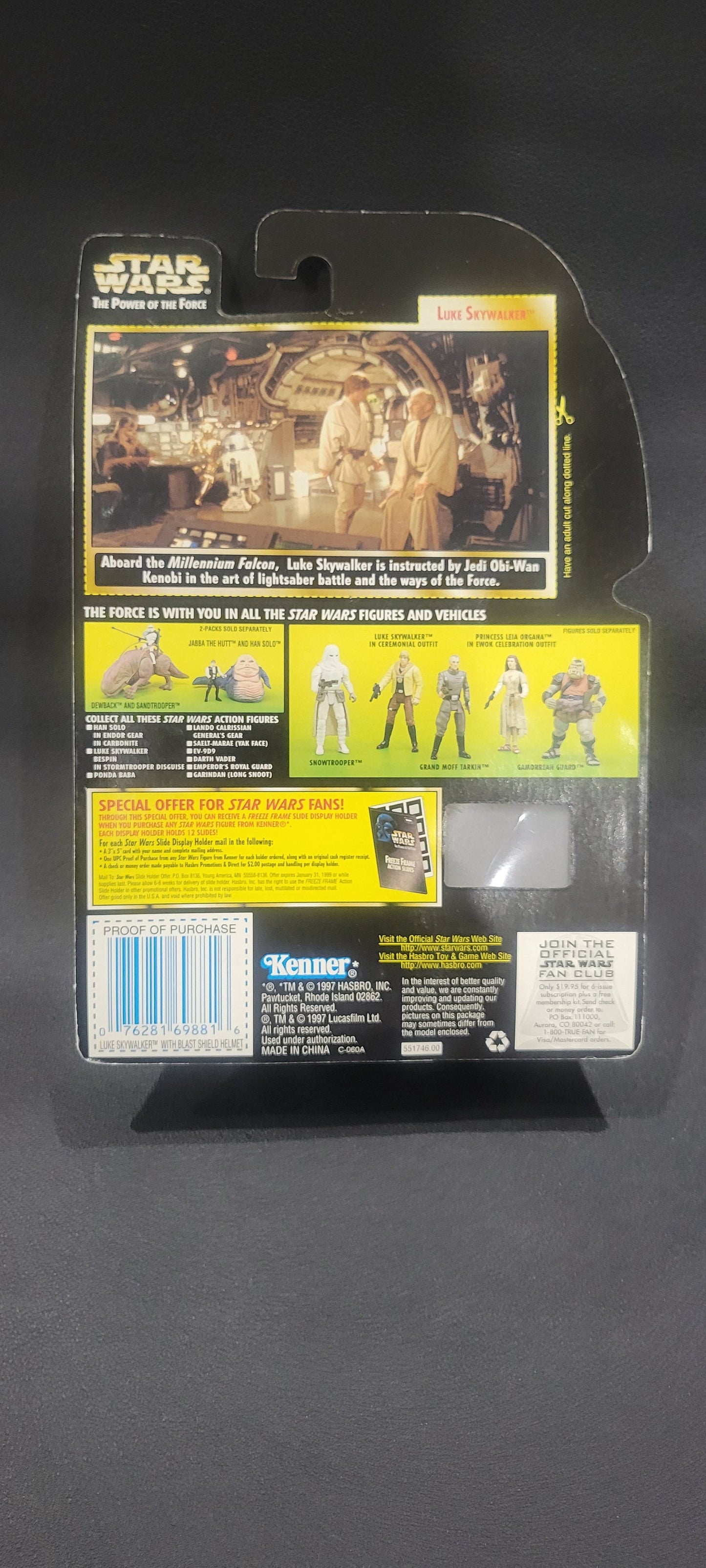 Star Wars - Luke Skywalker with Blast Shield Helmet and Lightsaber