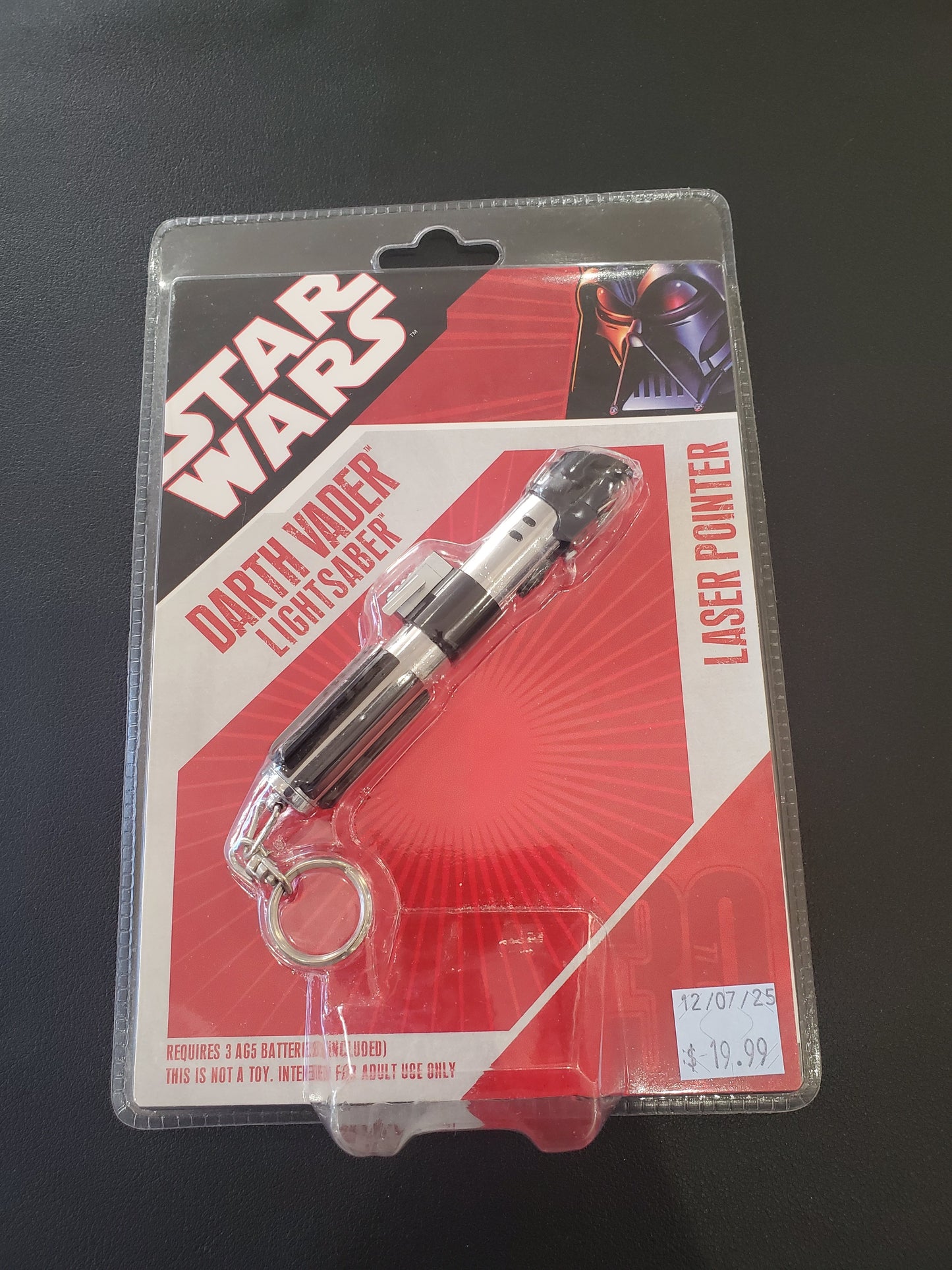 Star Wars - Darth Vader Lightsaber Laser Pointer