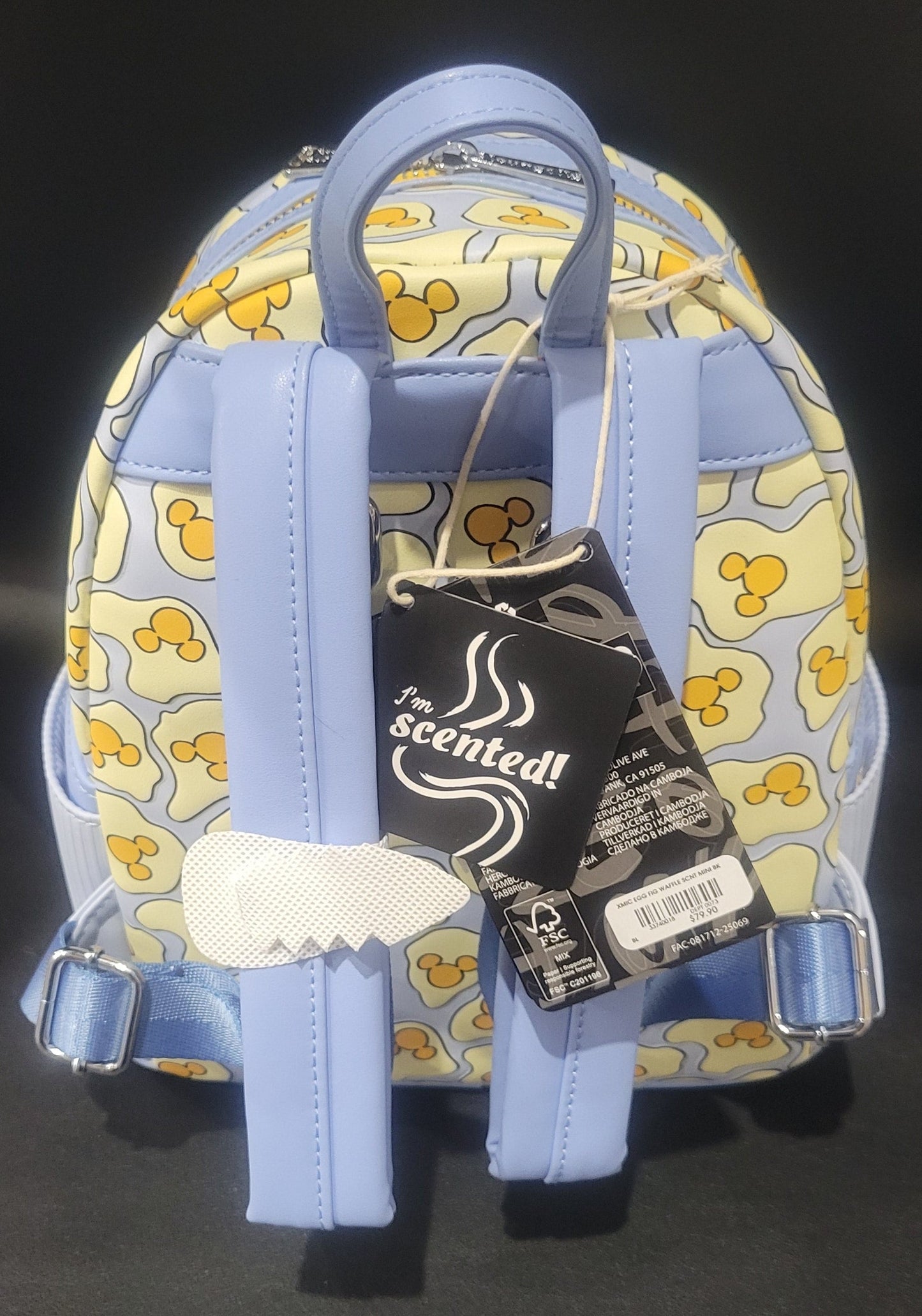 Loungefly - Mickey Mouse Breakfast Waffle Scented Mini Backpack