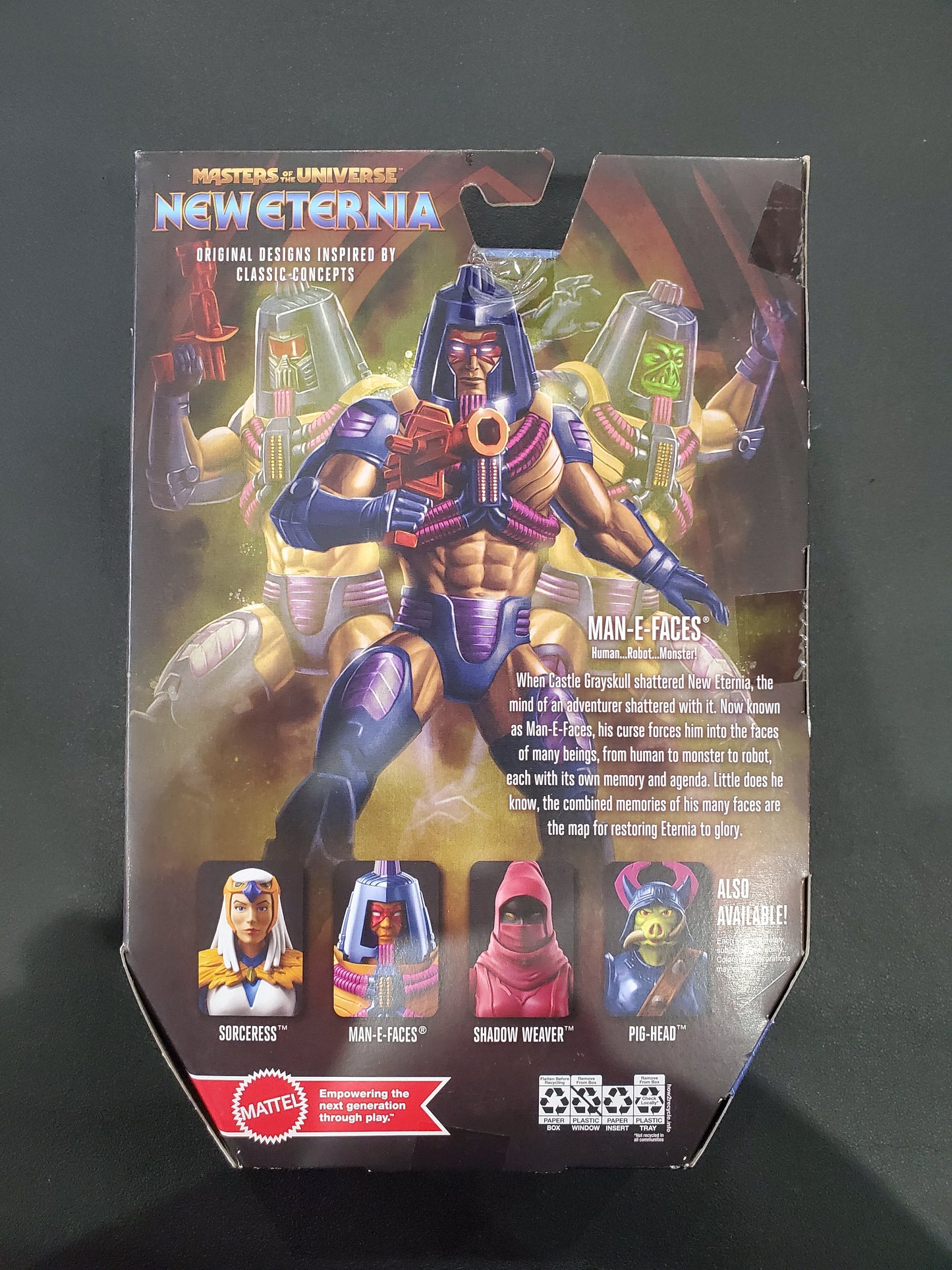 Masters of the Universe - New Eternia - Man-E-Faces