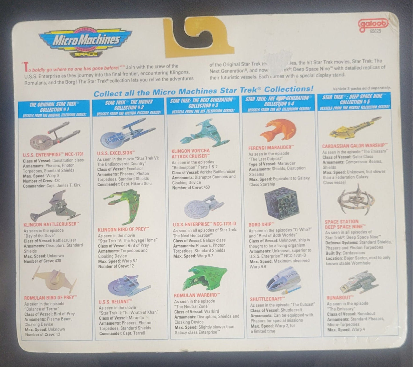 Star Trek - MicroMachines - The Next Generation Collection #4