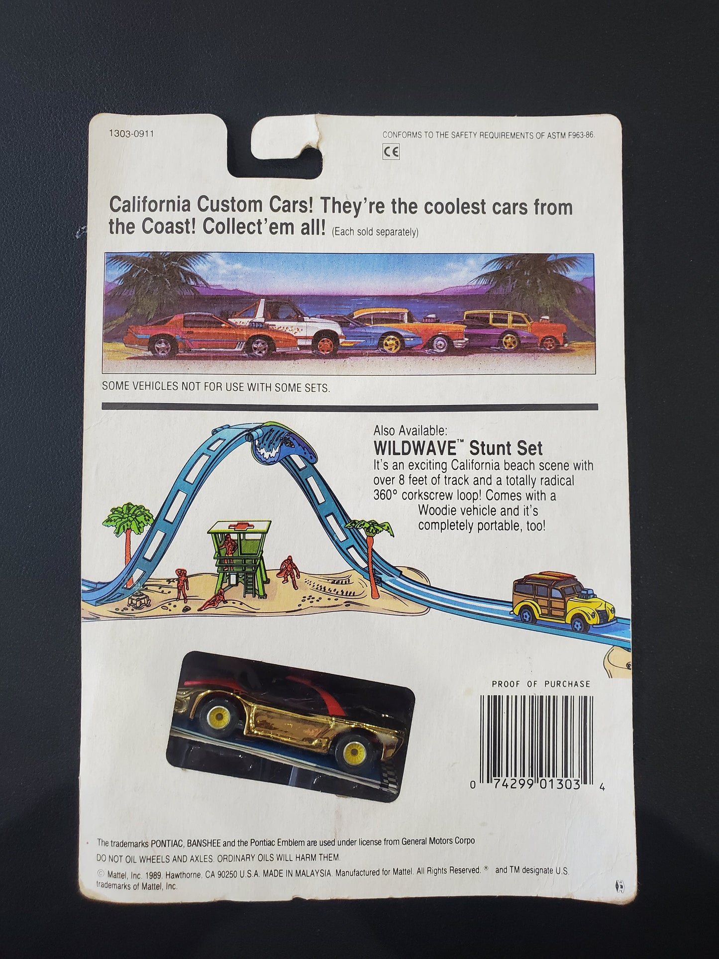 Hot Wheels - 1989 California Custom Banshee