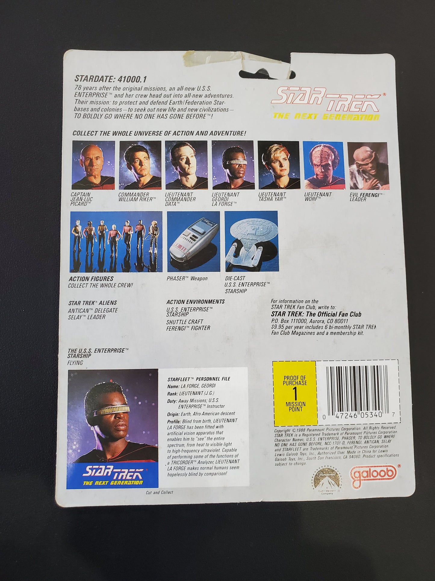 Star Trek - Lieutenant Geordi La Forge