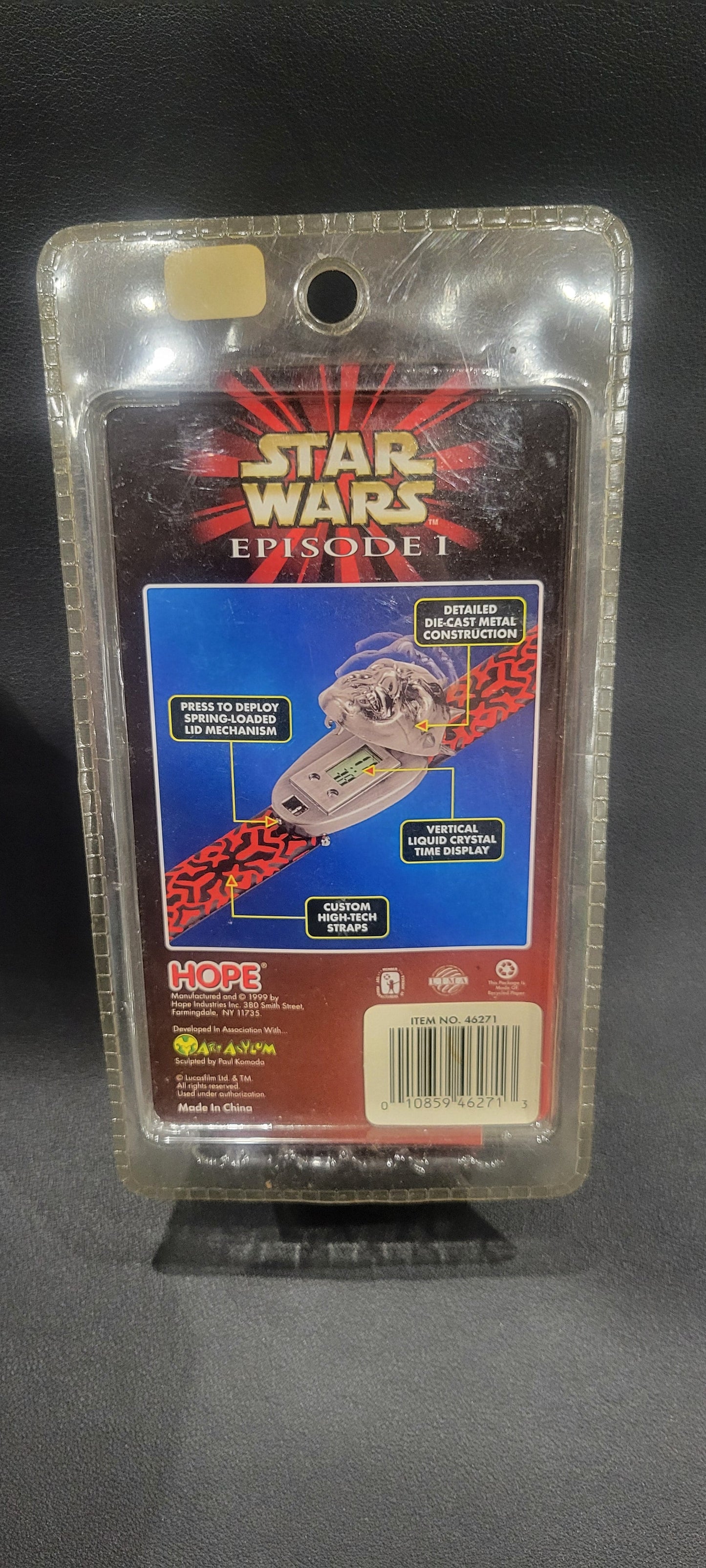 Star Wars - Die-Cast Watch - Darth Maul