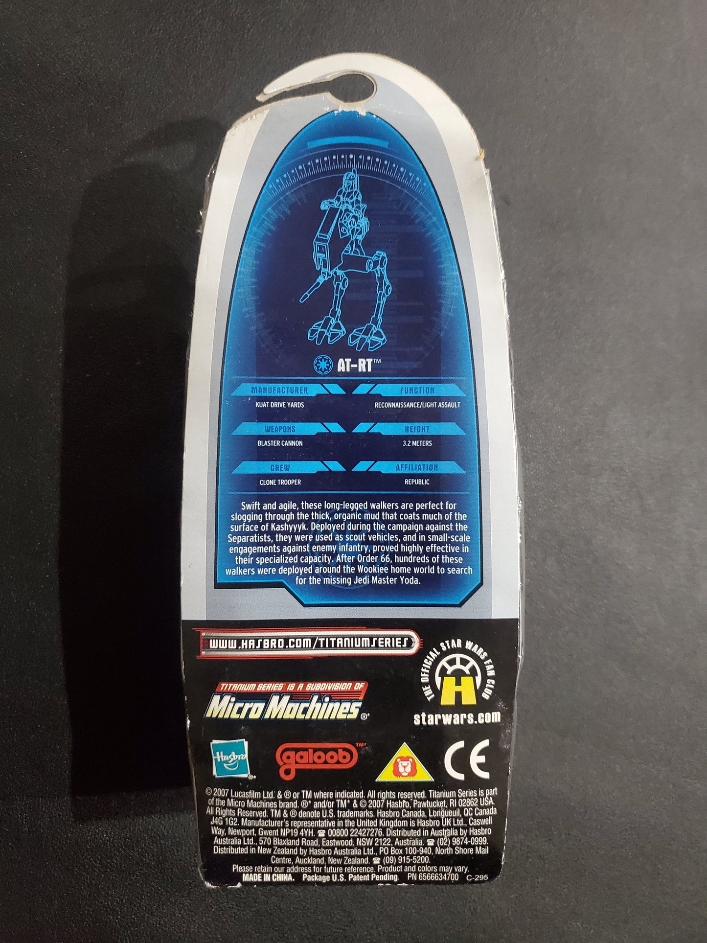 Star Wars - 2007 Titanium Series Die Cast - AT-RT