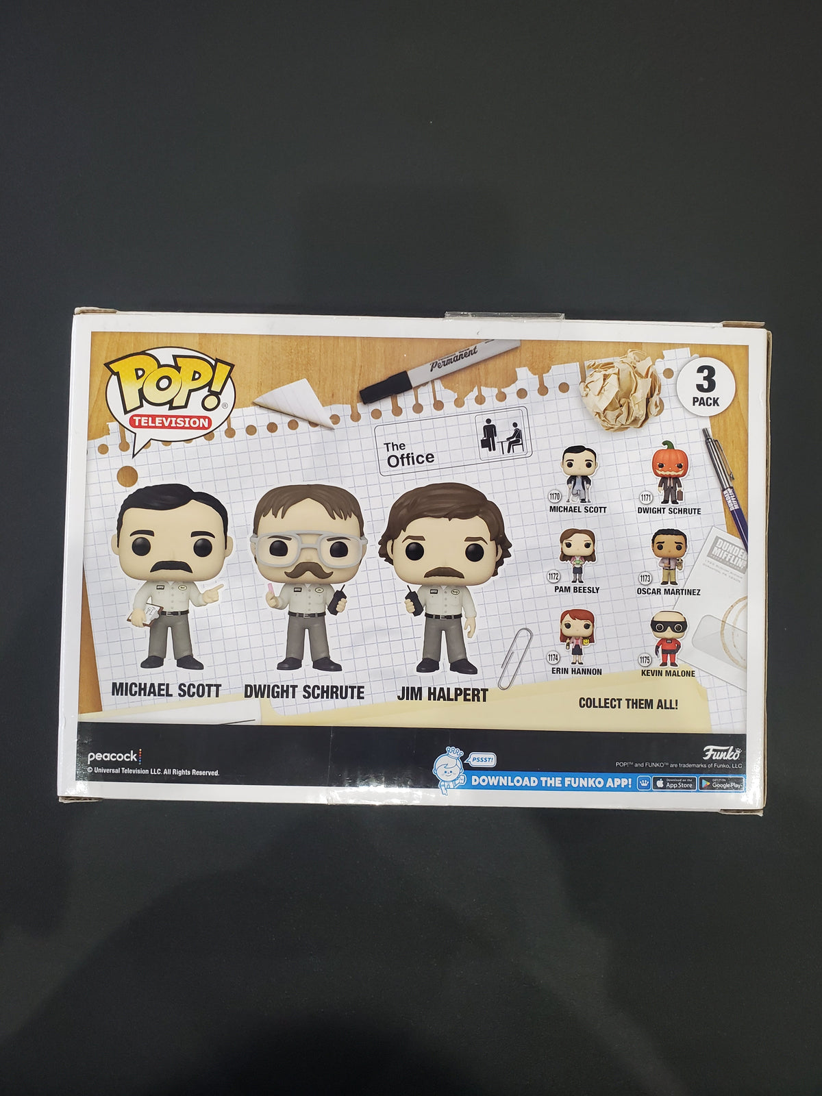 Funko - The Office - Michael Scott/Dwight Schrute/Jim Halpert