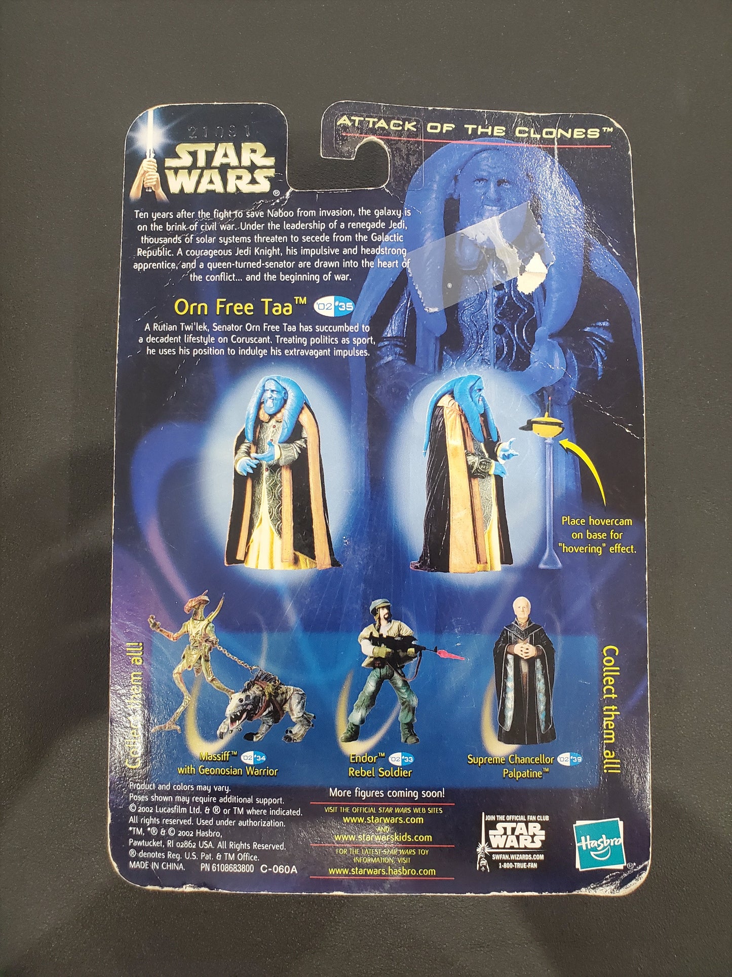 Star Wars - Attack of the Clones - Orn Free Taa