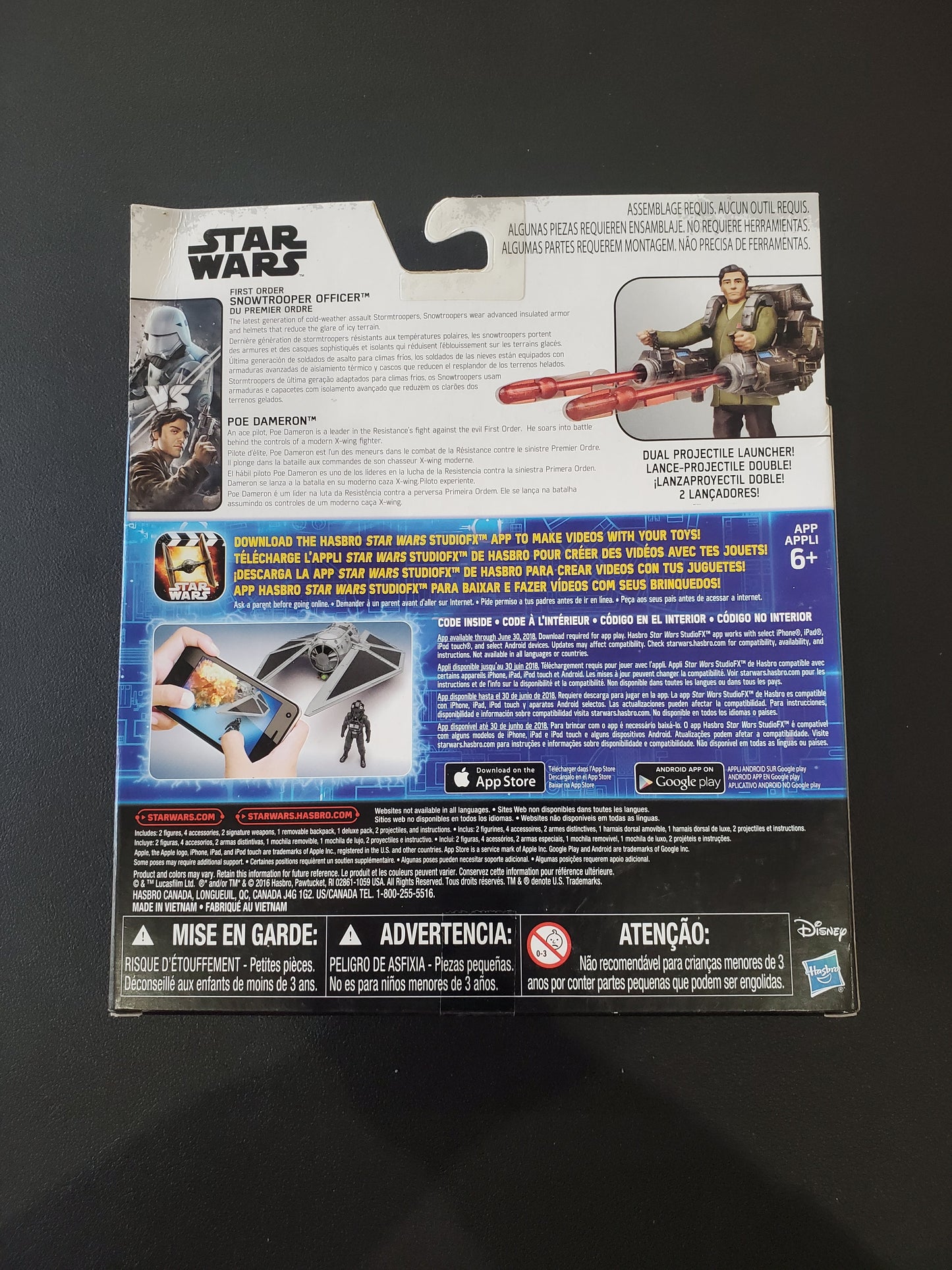 Star Wars - Snowtrooper Officer & Poe Dameron