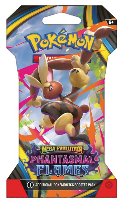 Pokemon - Mega Evolution: Phantasmal Flames Booster Pack