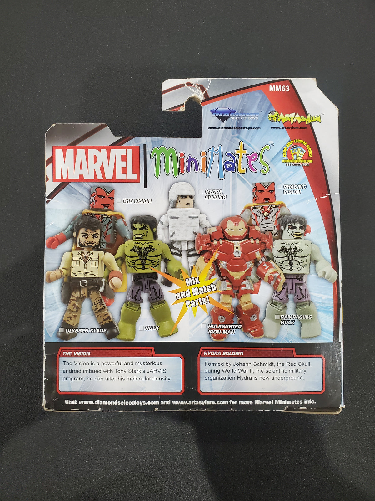 Marvel - Mini Mates - The Vision & Hydra Soldier