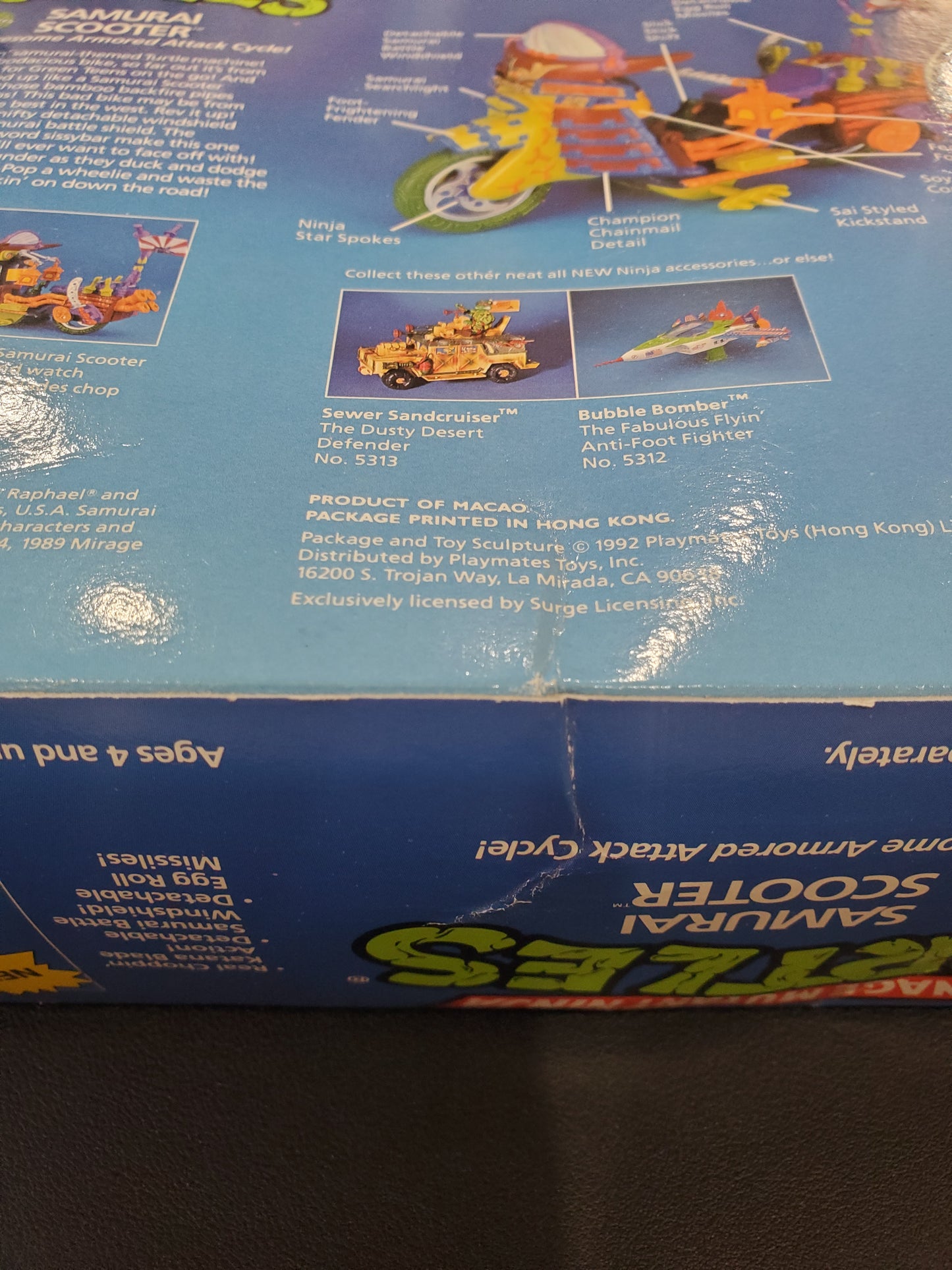 TMNT - Samurai Scooter 1992 *VINTAGE*
