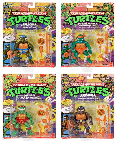 TMNT - Classic Collection Sewer Heroes 4pack