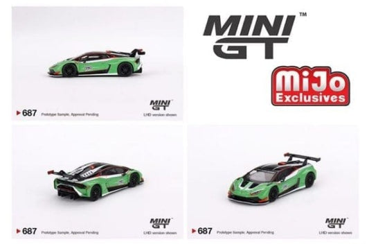 Mini GT - Lamborghini Huracan GT3 EVO2 #687