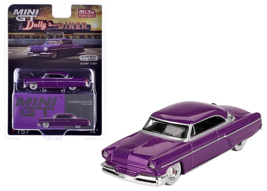 Mini GT - Lincoln Capri Hot Rod 1954 #757