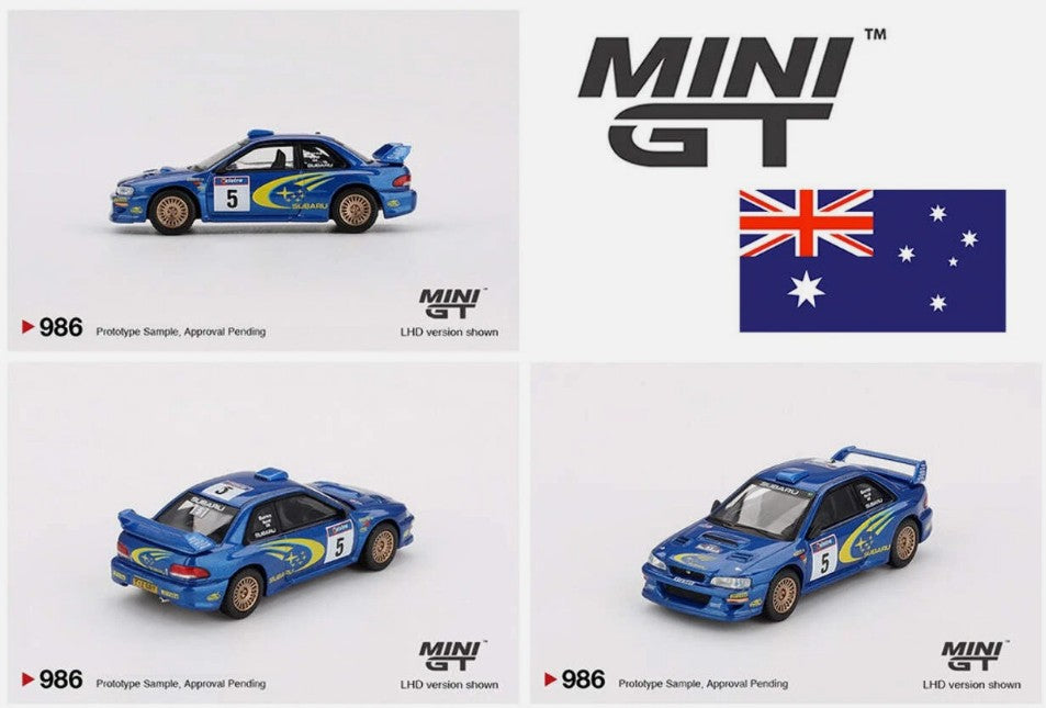 Mini GT - Subaru Impreza WRC99 #5 - #986