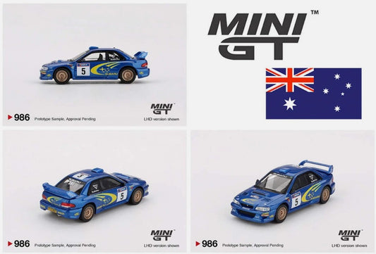 Mini GT - Subaru Impreza WRC99 #5 - #986