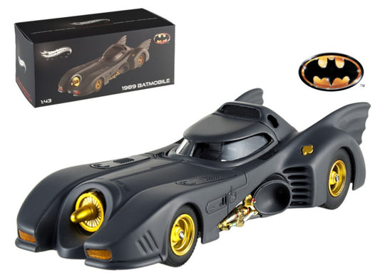 Hot Wheels Elite - 1989 Batmobile 1:43