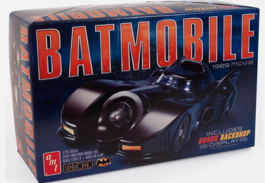 Batman - 1989 Movie Batmobile Model Kit