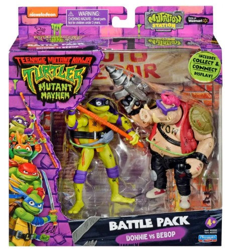 TMNT - Battle Pack - Donnie vs Bebop