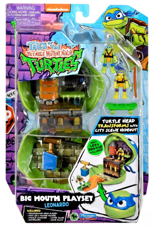 TMNT - Big Mouth Playset - Leo