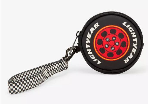 Loungefly - Cars Lightning McQueen Tire Figural Wristlet Coin Purse