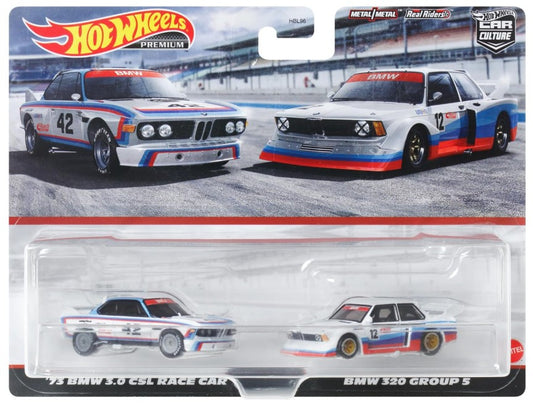 Hot Wheels - Car Culture - '73 BMW 3.0 CSL Race Car & BMW 320 Group 5