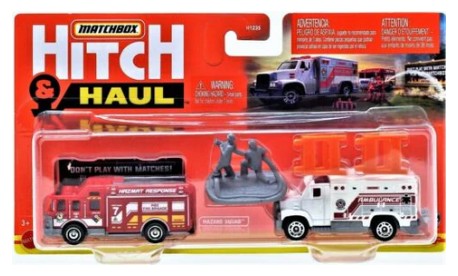 Matchbox - Hitch & Haul - Fire Rescue