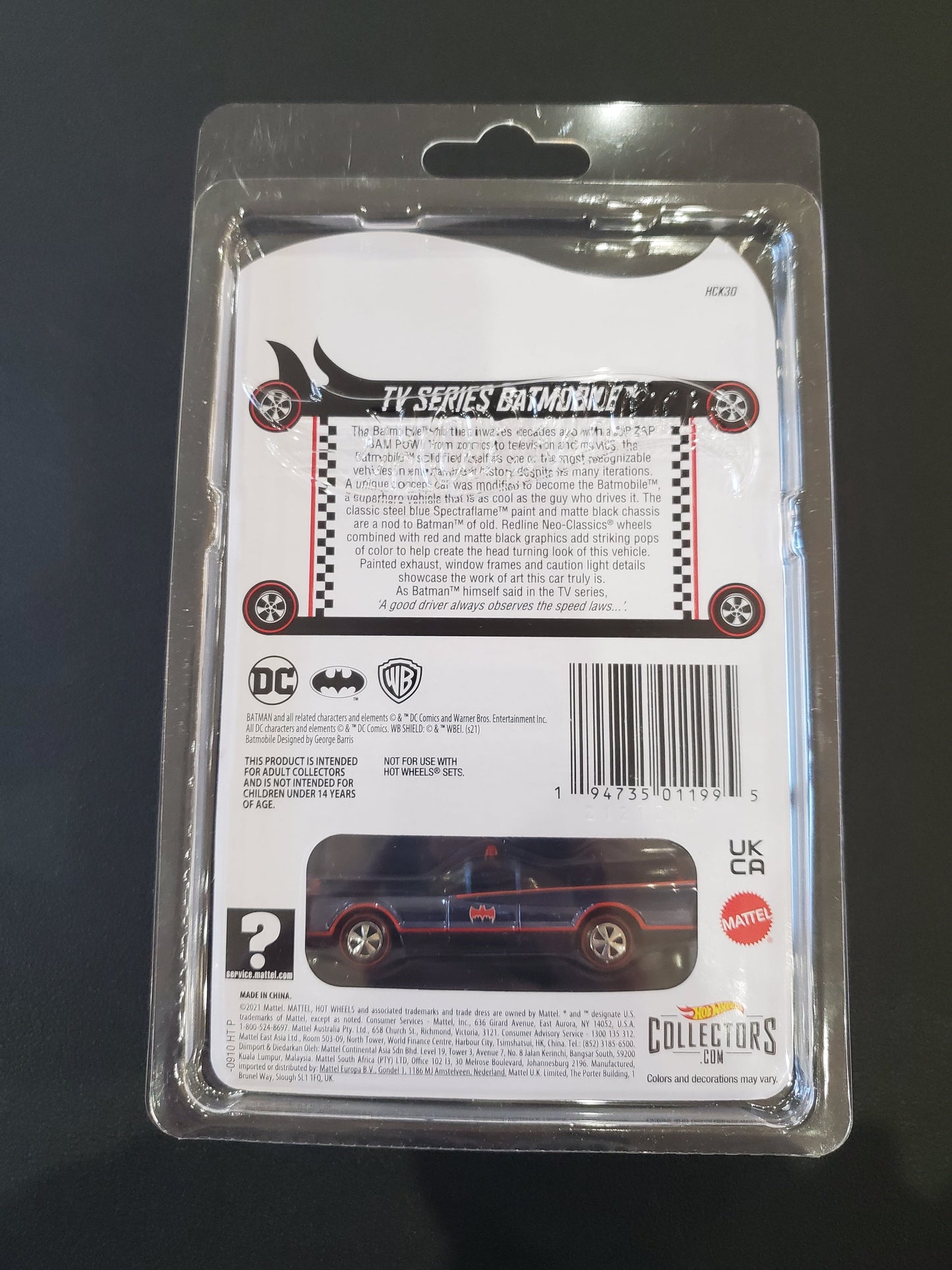 Hot Wheels - RLC TV Series Batmobile