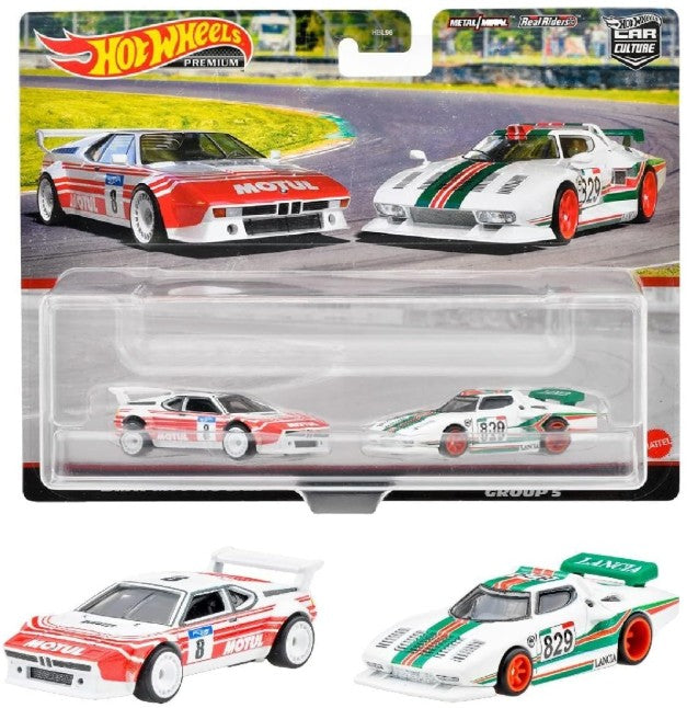 Hot Wheels - Car Culture - BMW M1 Procar & Lancia Stratos Group 5