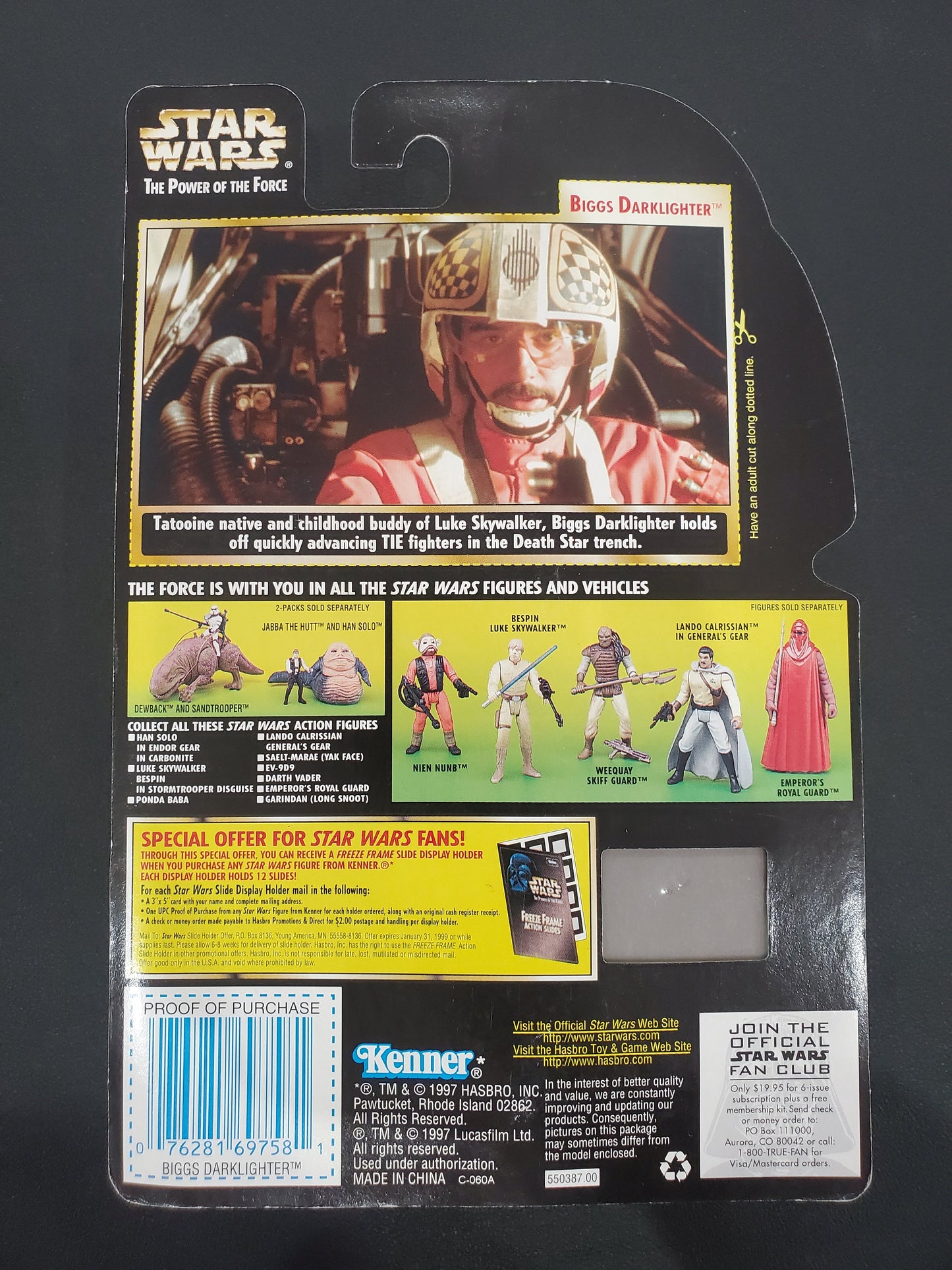 Star Wars - Biggs Darklighter with Blaster Pistol