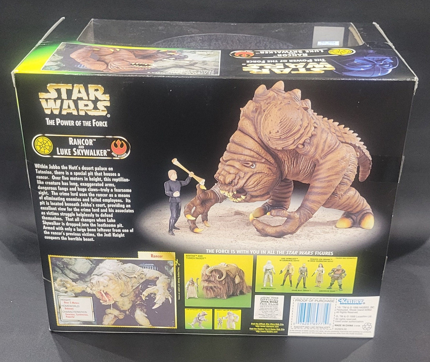 Star Wars - Rancor and Luke Skywalker