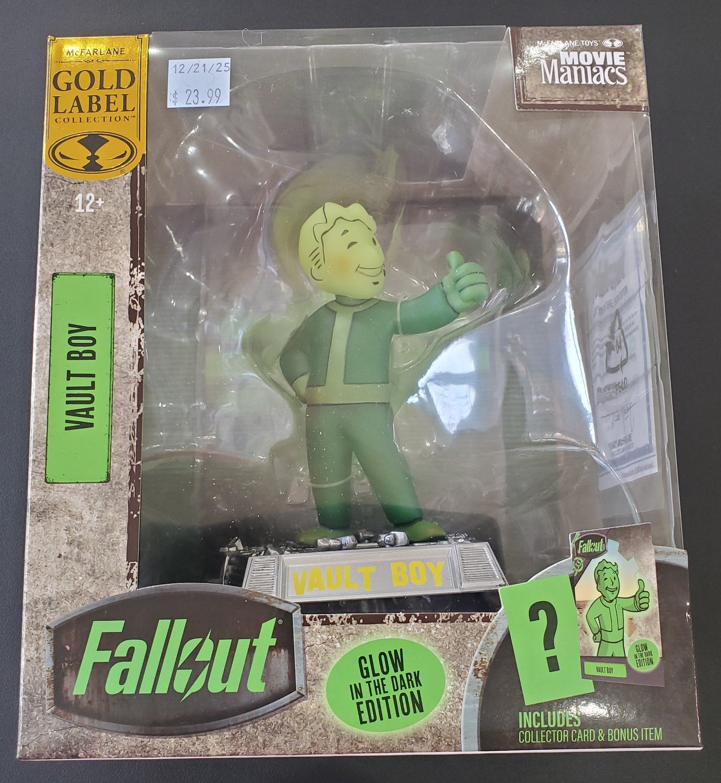 McFarlane Toys - Fallout - Vault Boy Glow in the Dark Edition