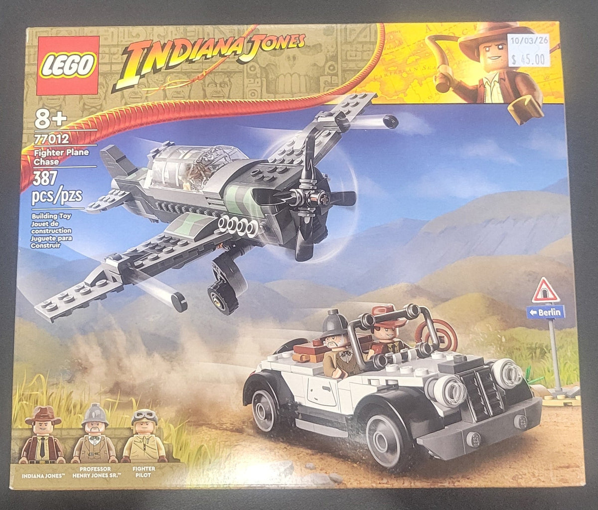 LEGO Indiana Jones Fighter Plane Chase 77012