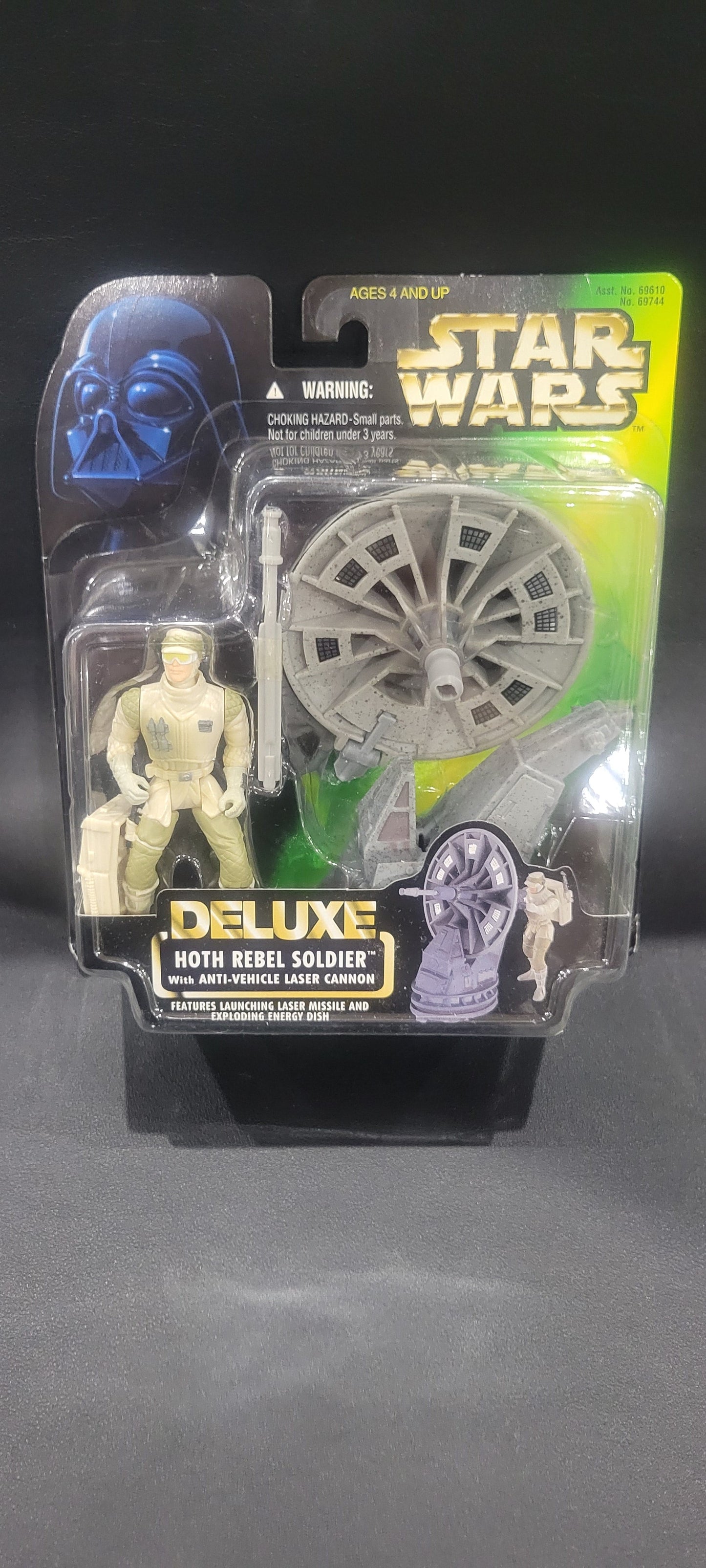 Star Wars - Deluxe - Hoth Rebel Soldier with Anti-Vehicle Laser Cannon