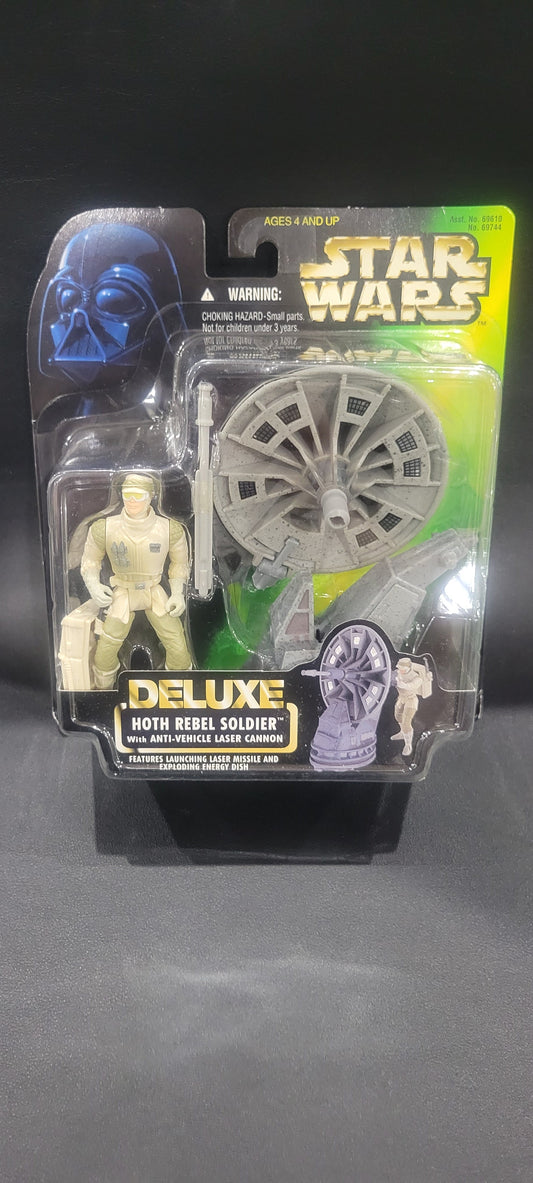 Star Wars - Deluxe - Hoth Rebel Soldier with Anti-Vehicle Laser Cannon
